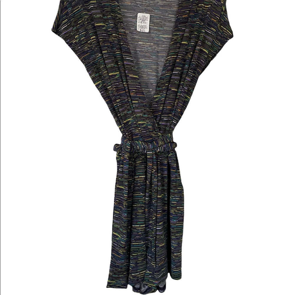 S-twelve Brand. Short sleeve Short Romper. Size Medium. Black
